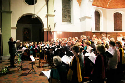 5 mai 2005 : concert avec la Clé des Chants à Ophain.